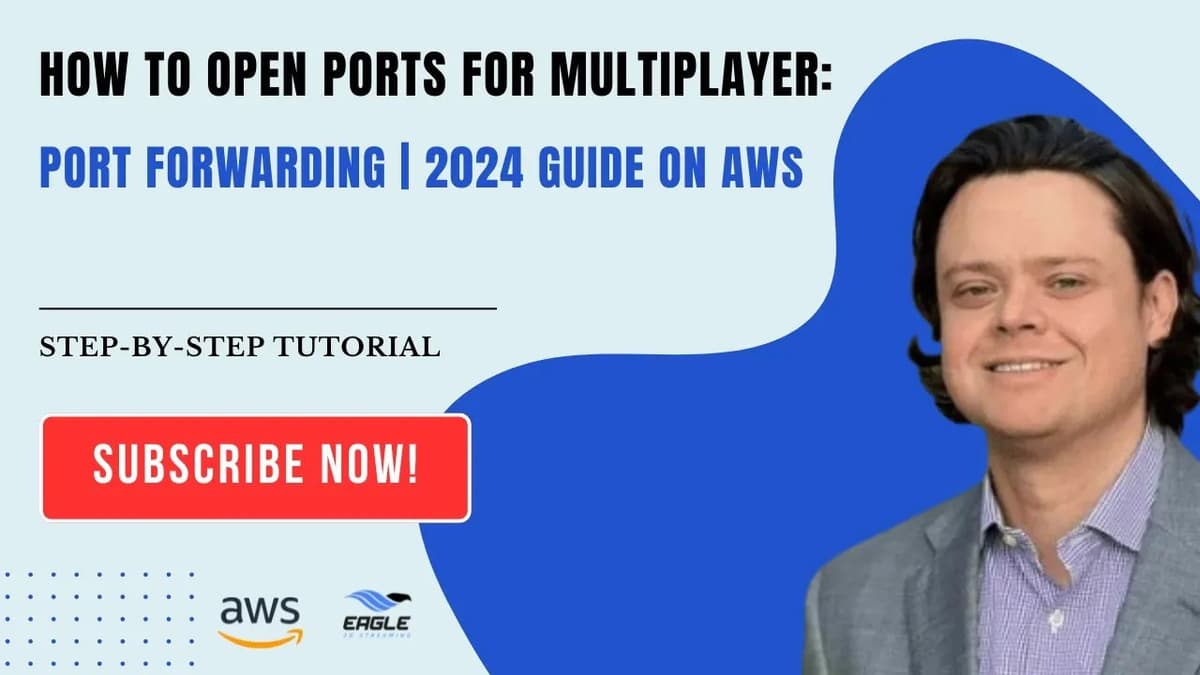 How to open ports fon multiplayer: Port forwarding | 2024 guide on AWS