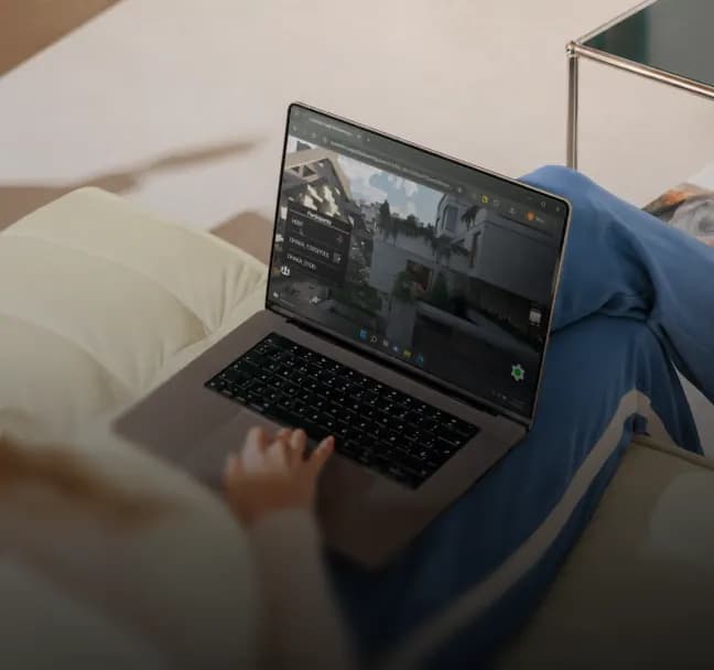 Interactive streaming session where guests are inside the live stream instead of watching a flat screen-share video
