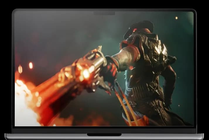 Interactive Unreal Engine experience representing developers focusing on building immersive content while Eagle 3D Streaming manages deployment and infrastructure
