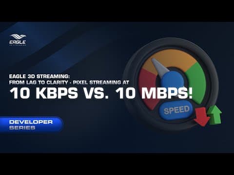 From Lag to Clarity: Pixel Streaming at 10 Kbps vs. 10 Mbps!