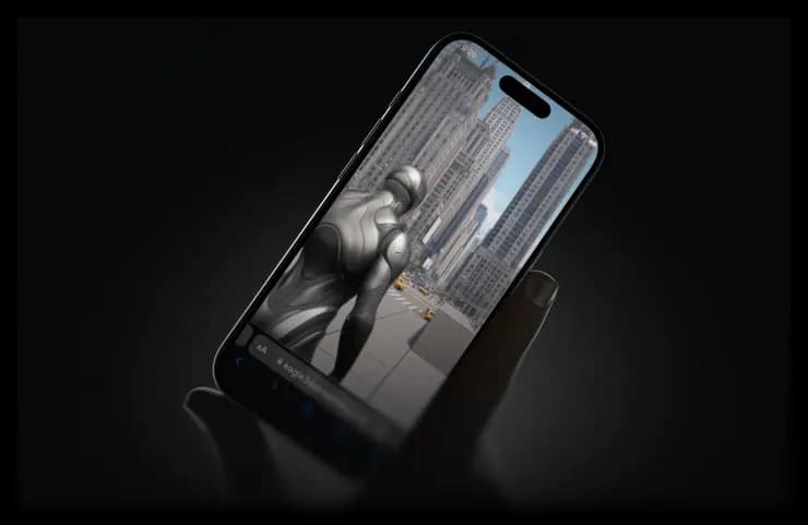 Unreal Engine application streamed to a mobile device using cloud GPU infrastructure and cross-platform pixel streaming technology